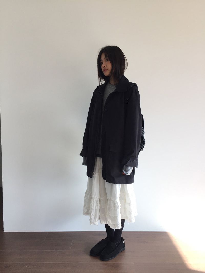 Liam Solid Half Coat (3color)