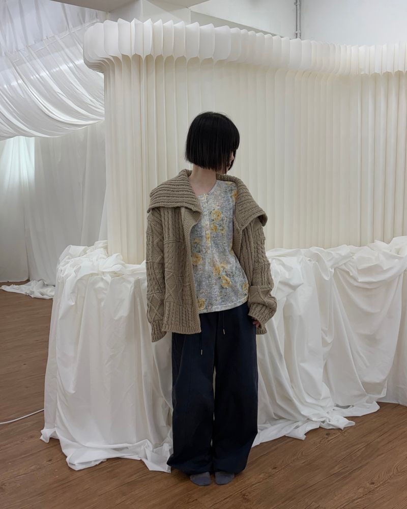 Huggable Knit Cardigan (2colors)