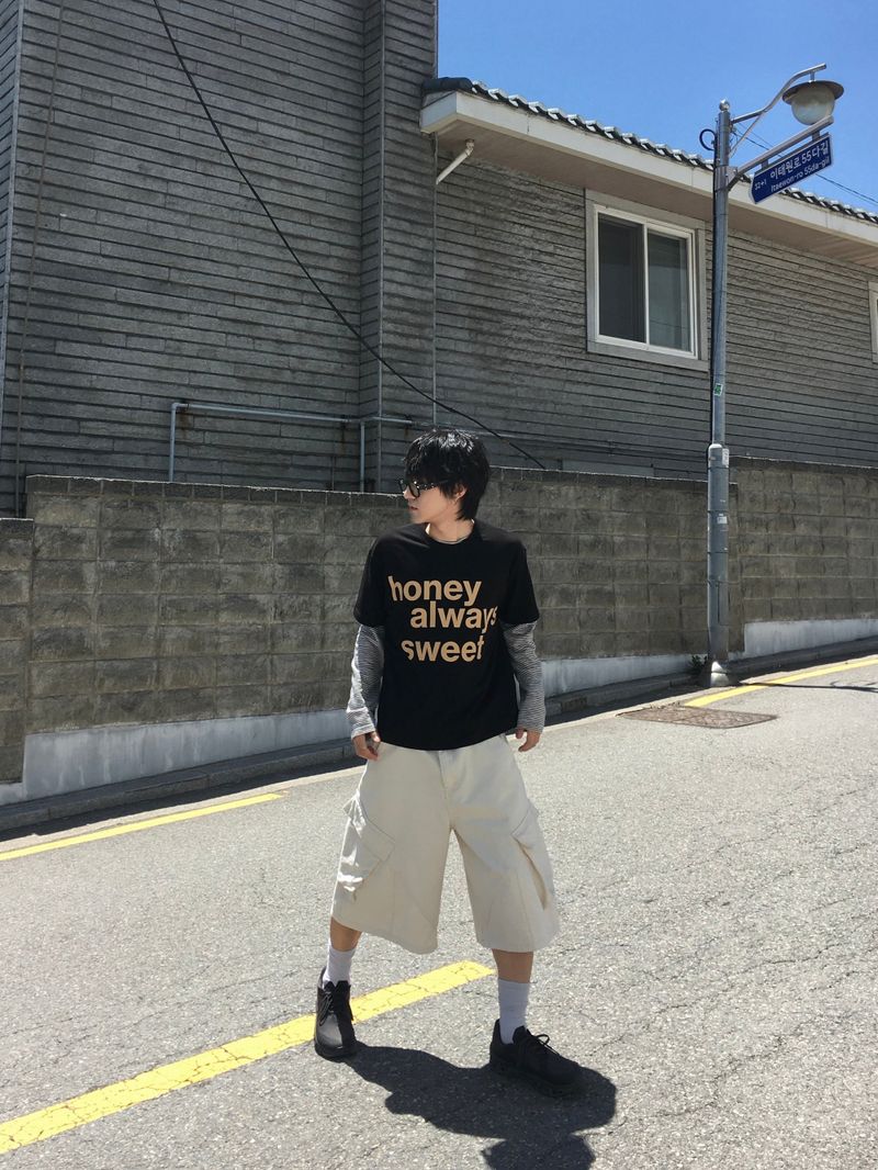 Pog Cargo Bermuda Pants 3C
