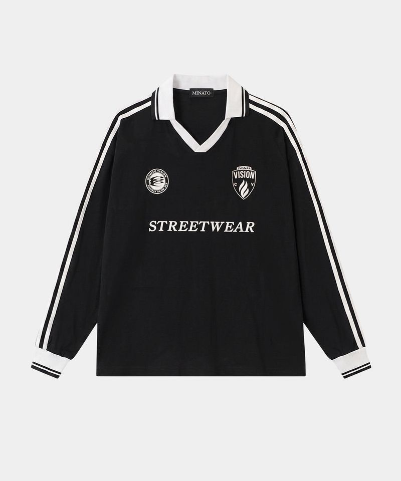 VISION TRACK COLLAR LONG SLEEVE
