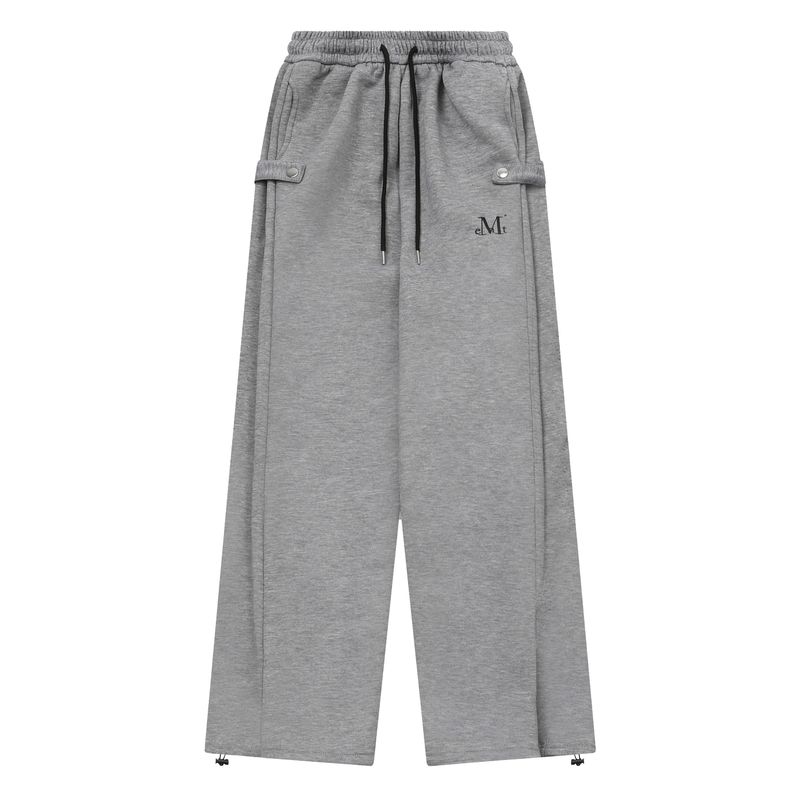 WEIR SIDE BUTTON SWEAT PANTS UNISEX (2COLOR)
