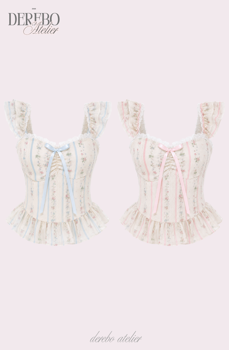 bella frill sleeveless blouse