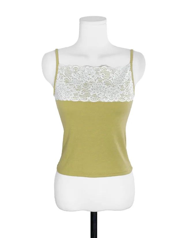 up tier lace camisole top