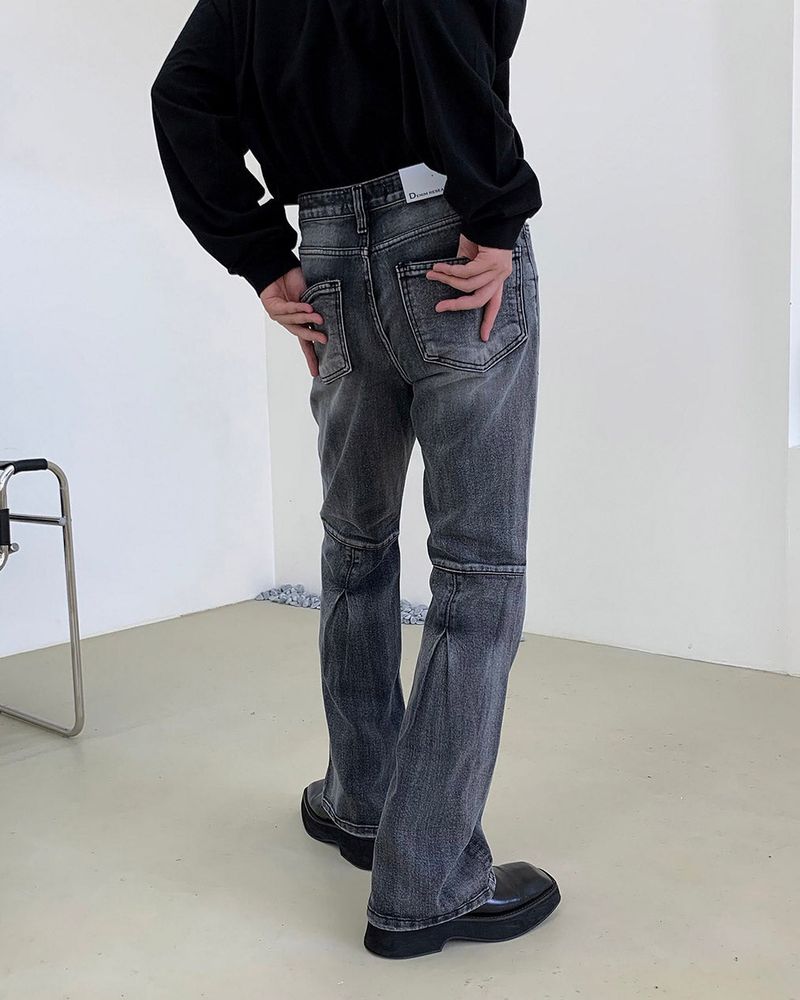 COZINESS（コジネス）の「MG608 All Brush Back Slit Bootcut Denim（Pants）」