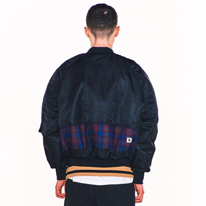 MAGE MA-1 BOMBER JACKET (BLACK)