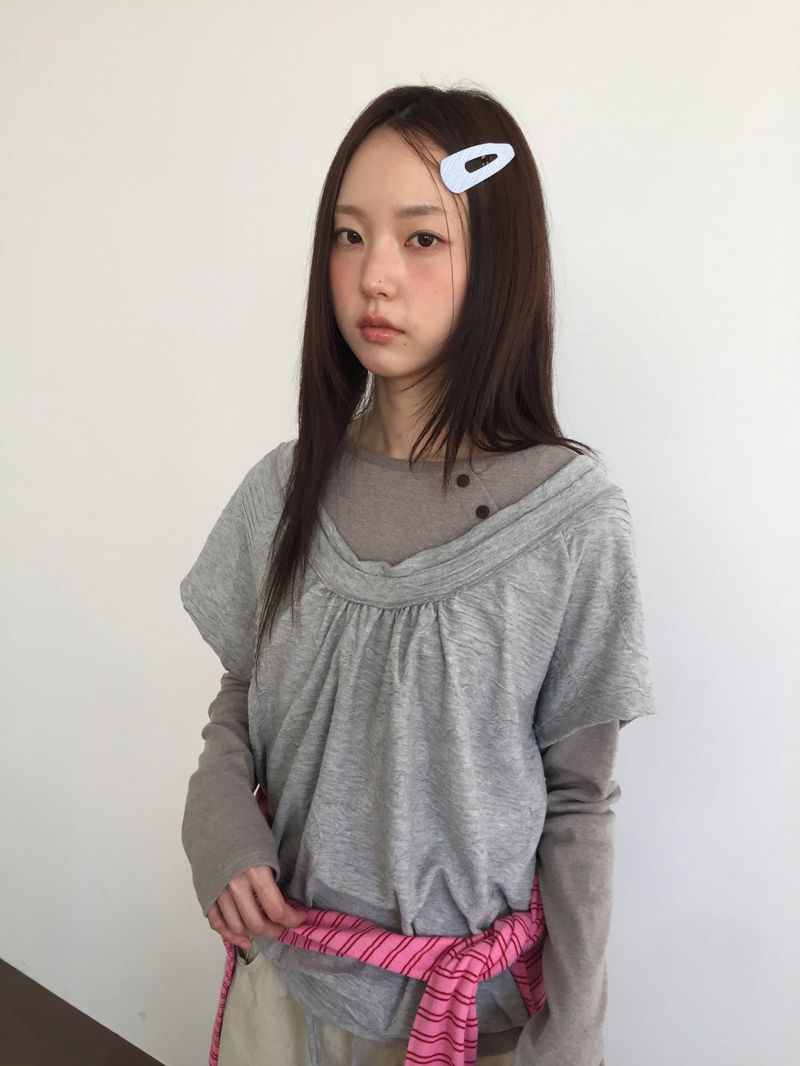 Pinch Stripe Hairpin (4color)