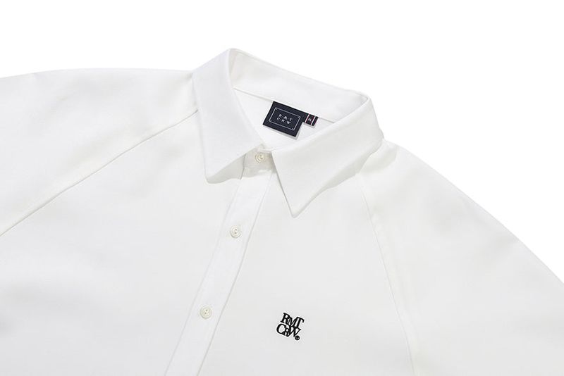 RAGLAN SLIT SHIRT_WHITE