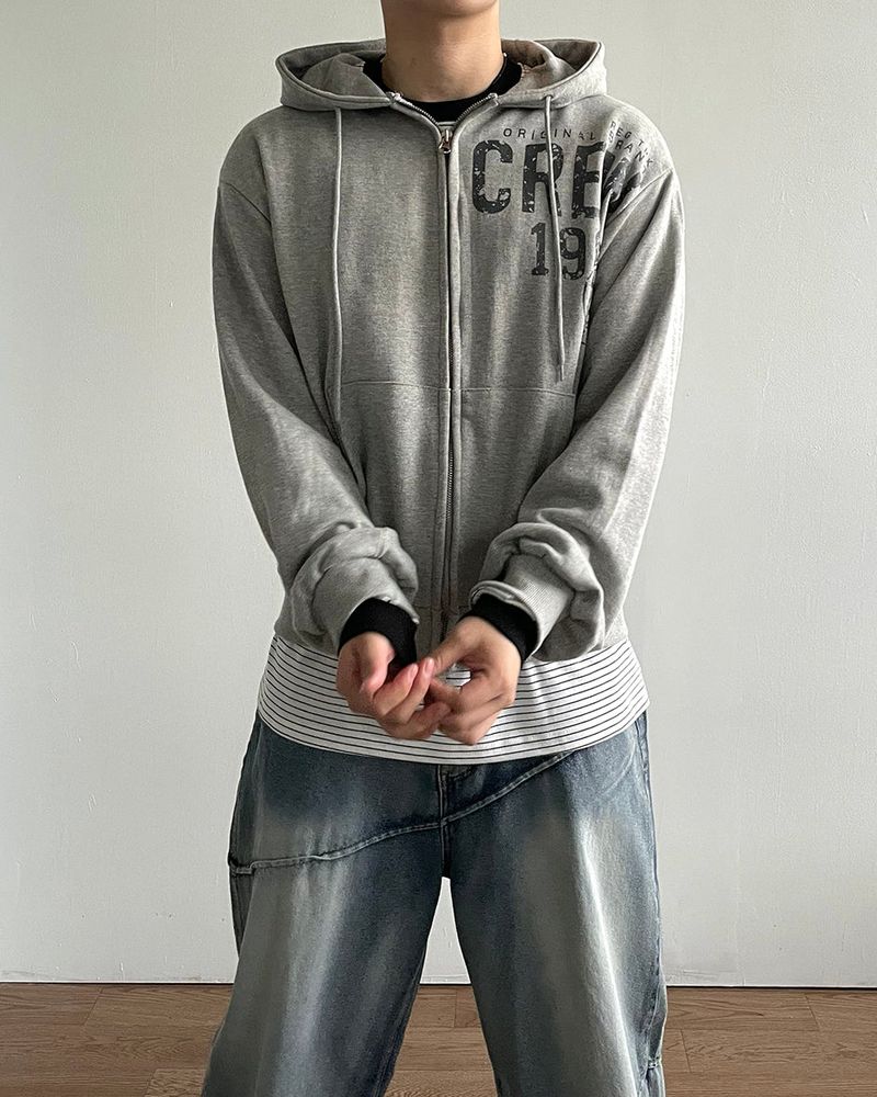 Sub Crop Hoodie Zip-up