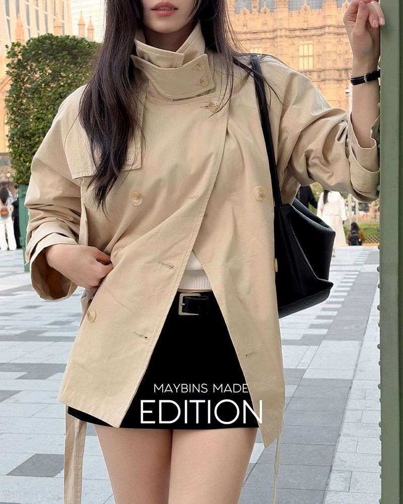 [MADE] Bien Middle Trench Coat