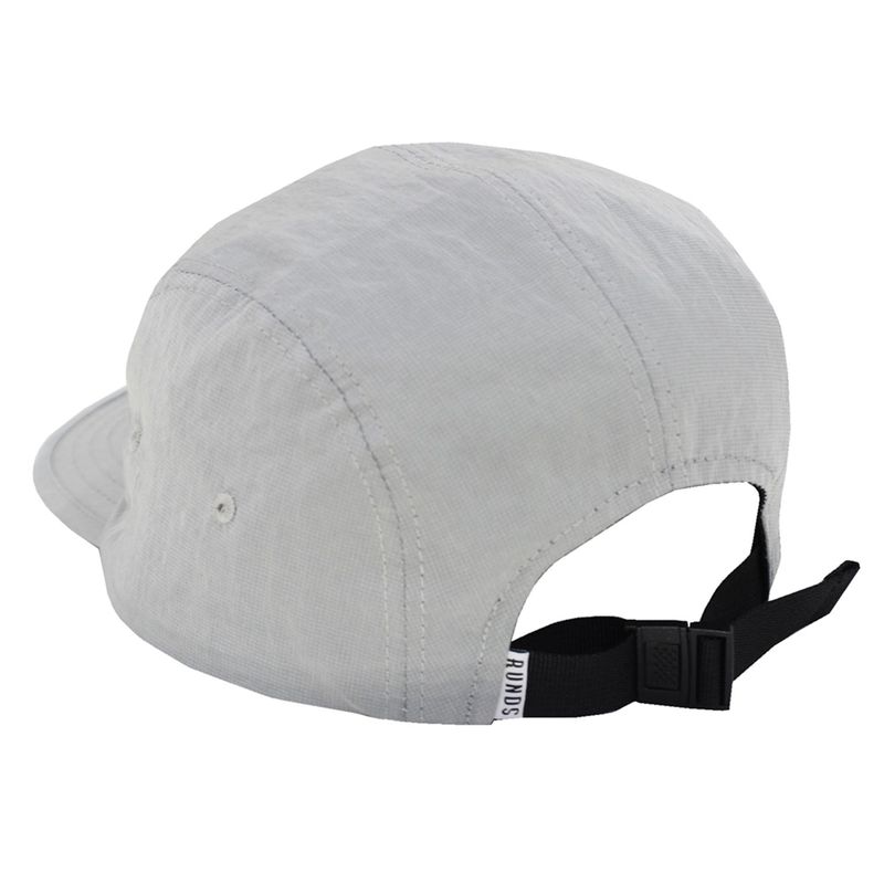slogan camp cap (gray)