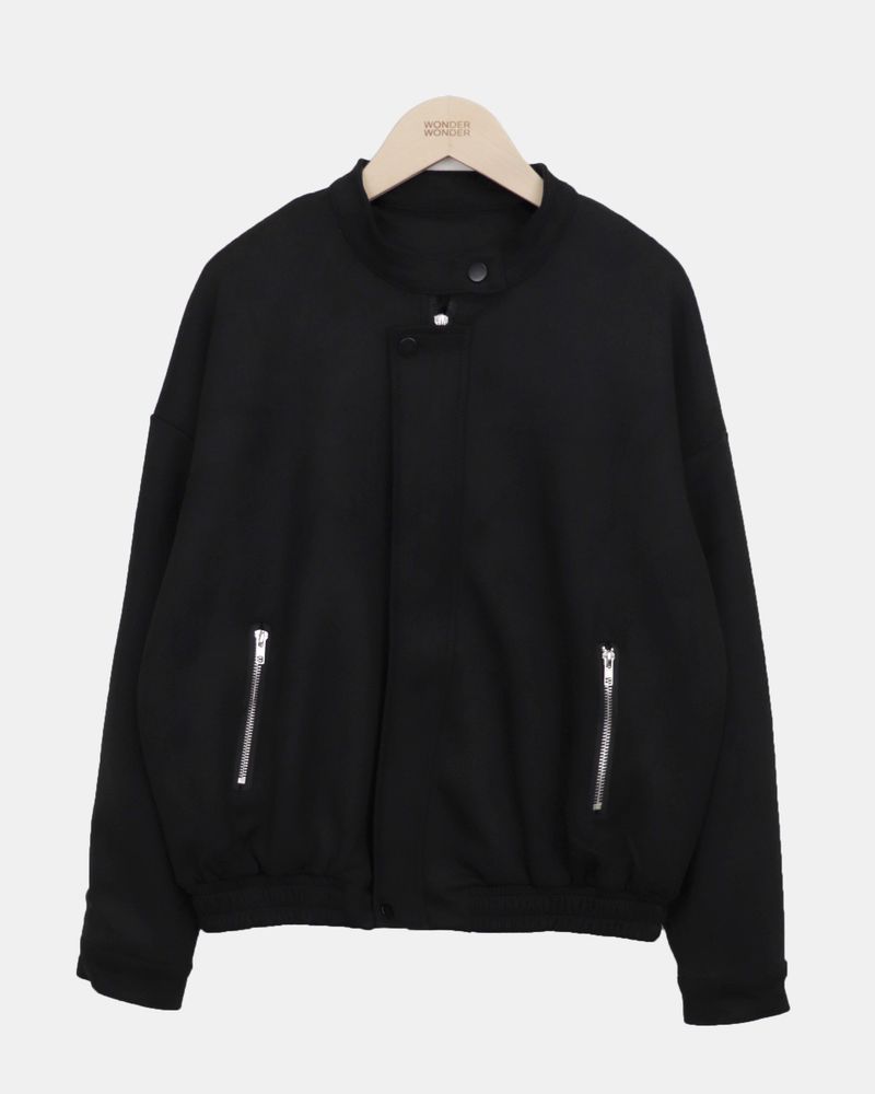 Brok Suede Two-Way Blouson Jacket