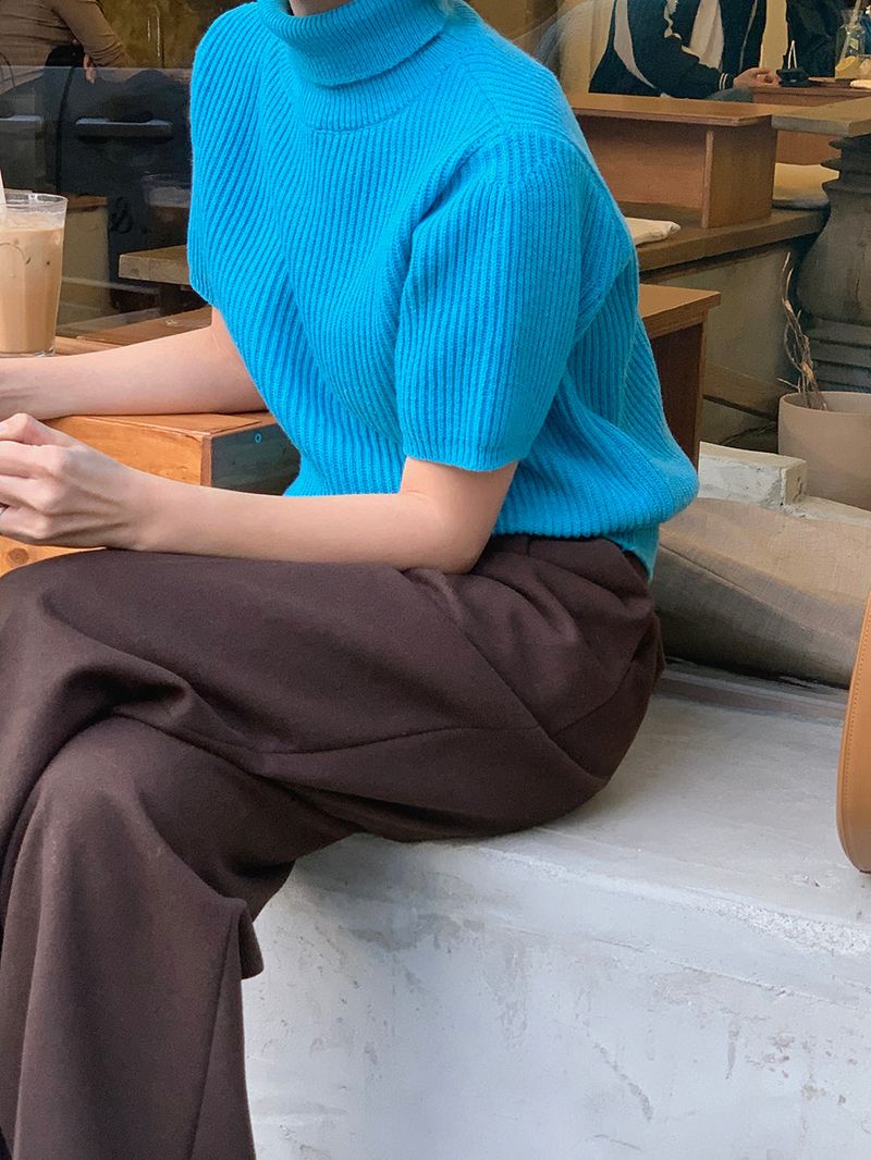 [YELLOMOI] Laurent half polar - knit