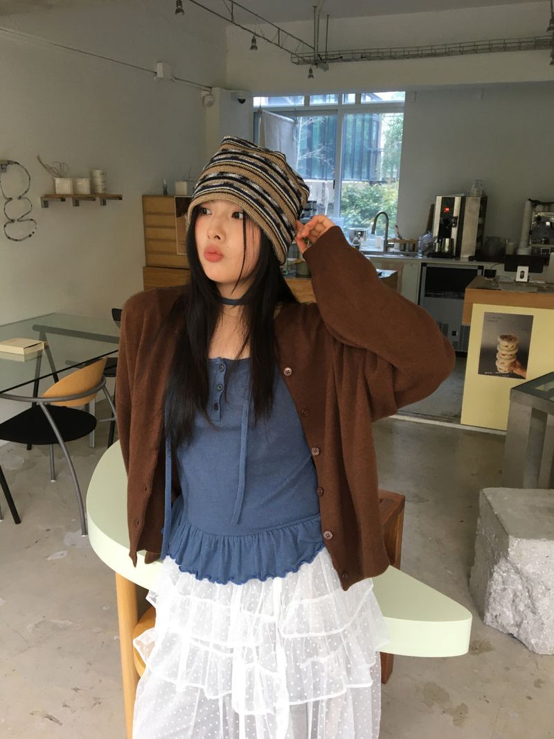 DUGGY(ダギー)の「Grunge Weaving Beanie (2color)(Hats)」
