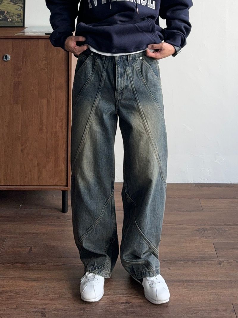 GROOM（グルーム）の「Dear wide denim (3color)（Pants）」