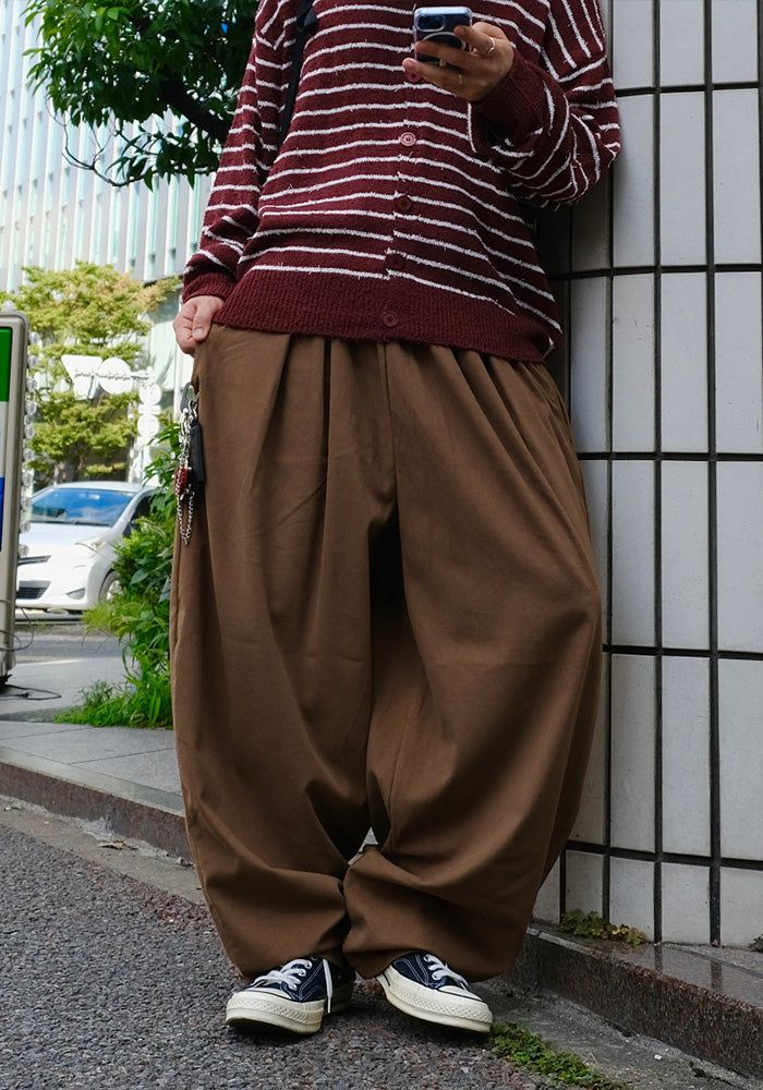 [SEMADE] Peach Balloon Banding Pants