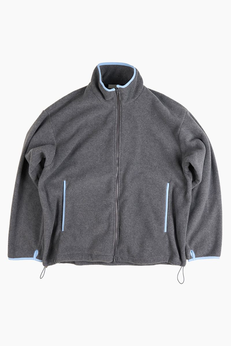 Naid fleece zip-up jumper