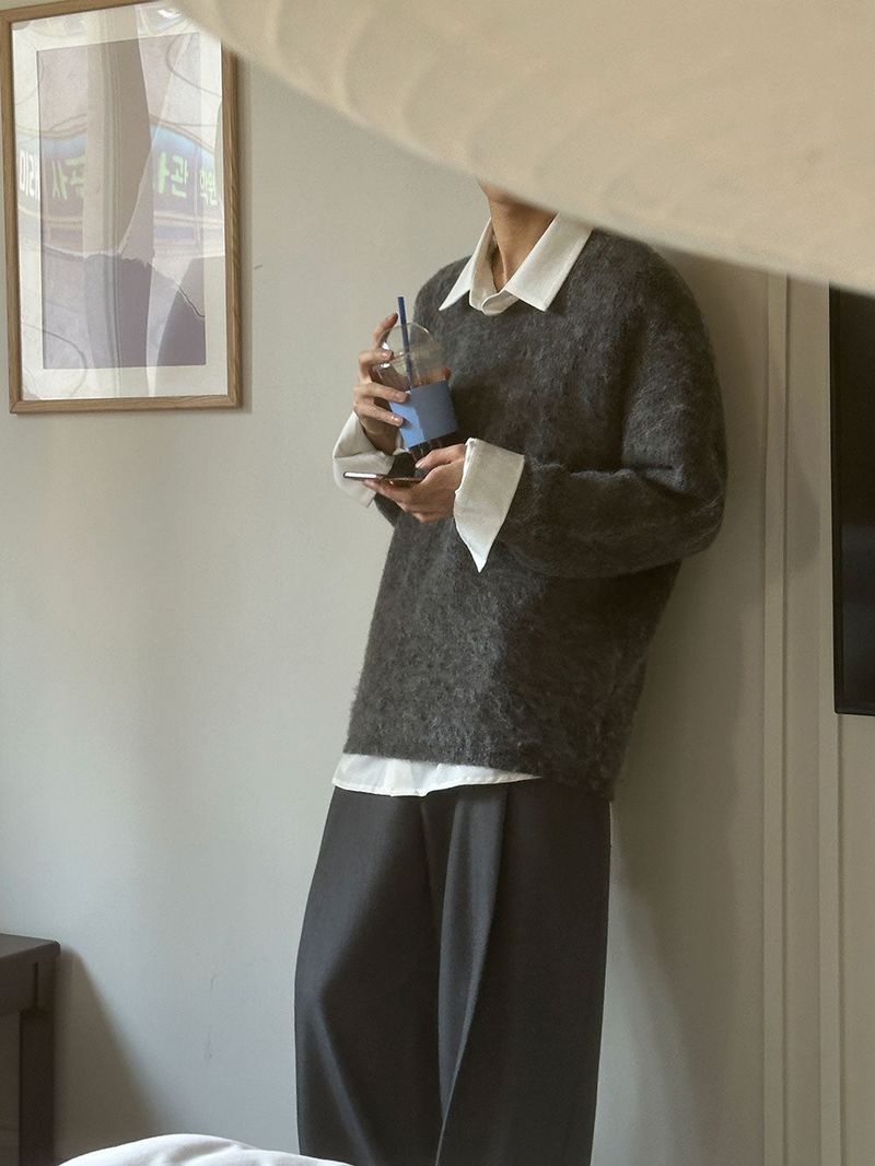 ASCLO Ben Wool V Neck Knit (9color)