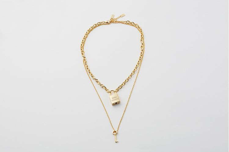 Lock pendant Necklace