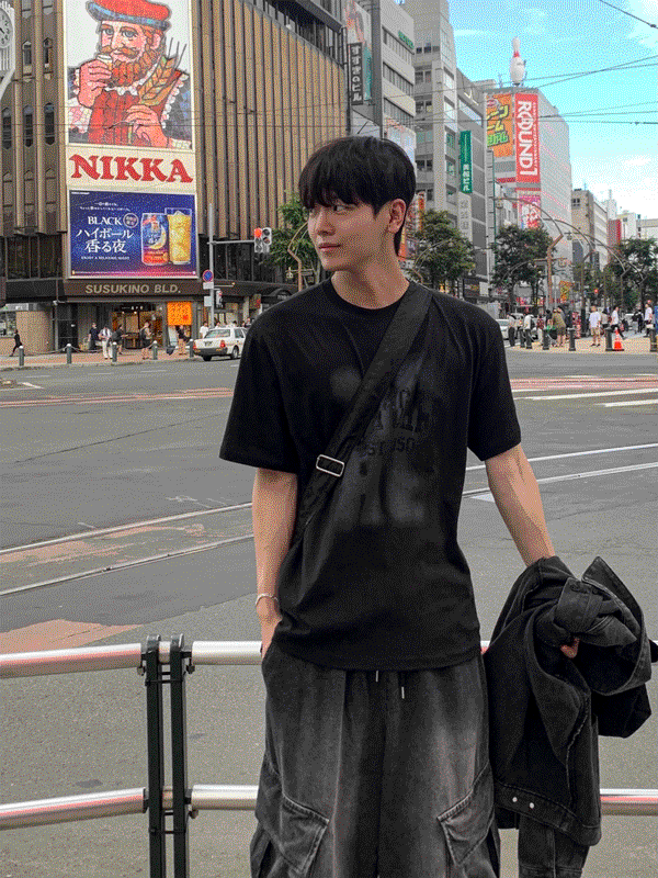 WHAT A LOOK（ワット ア ルック）の「Mily Printing Half T（Tops）」