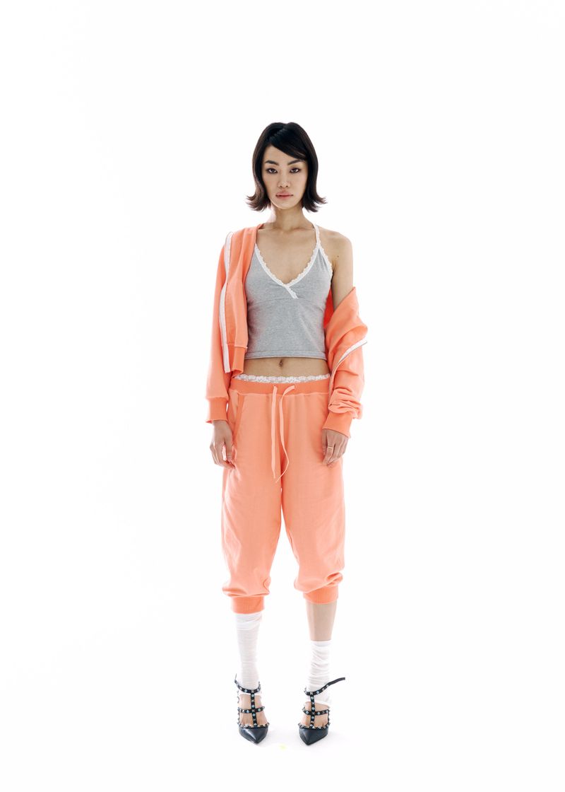 Capri Sweat Pants [Grapefruit]