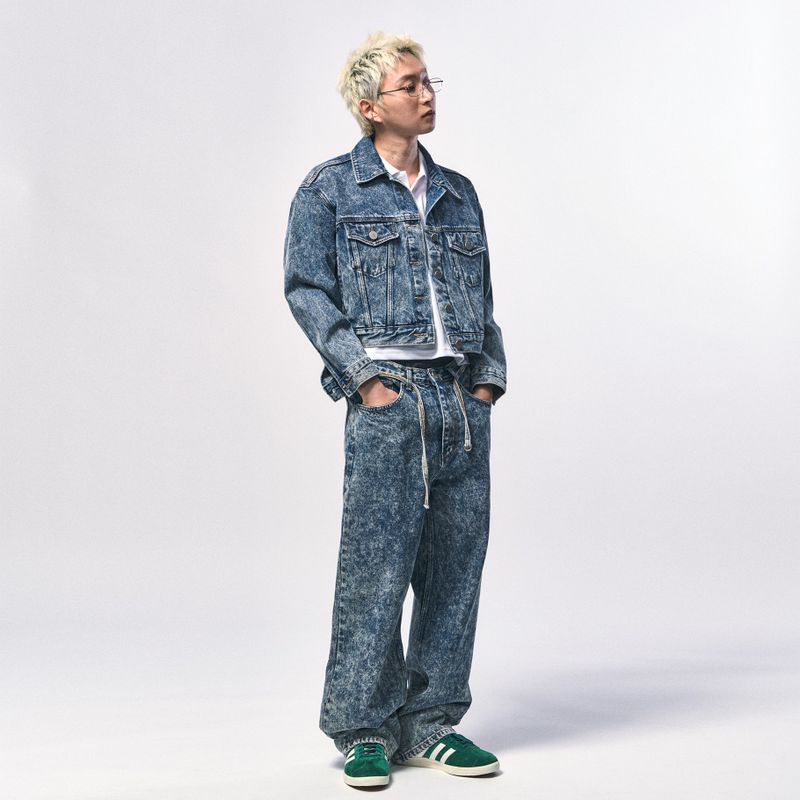 C Wear by the Genius（シーウェア バイザジーニアス）の「ジンロデニムクロップトラッカージャケット（ジャケット/アウター）」