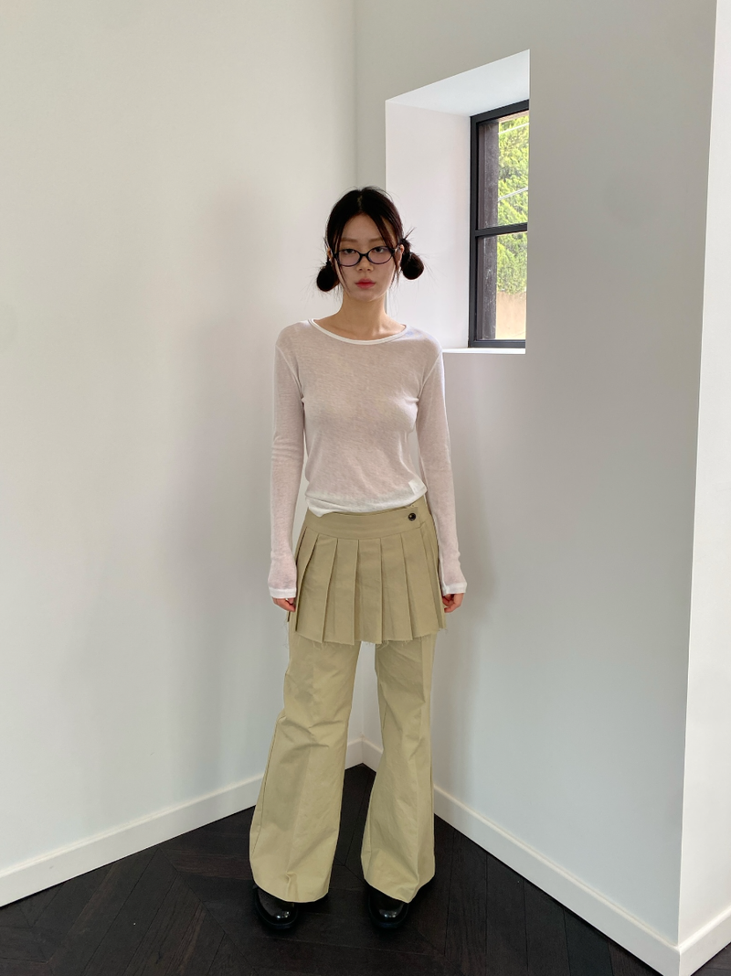 テンセル スリム T