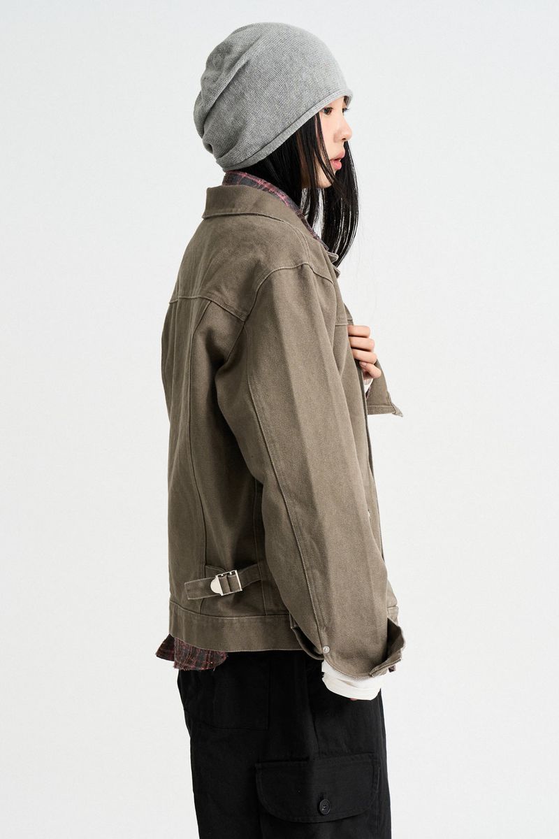 Lowell cotton trucker jacket