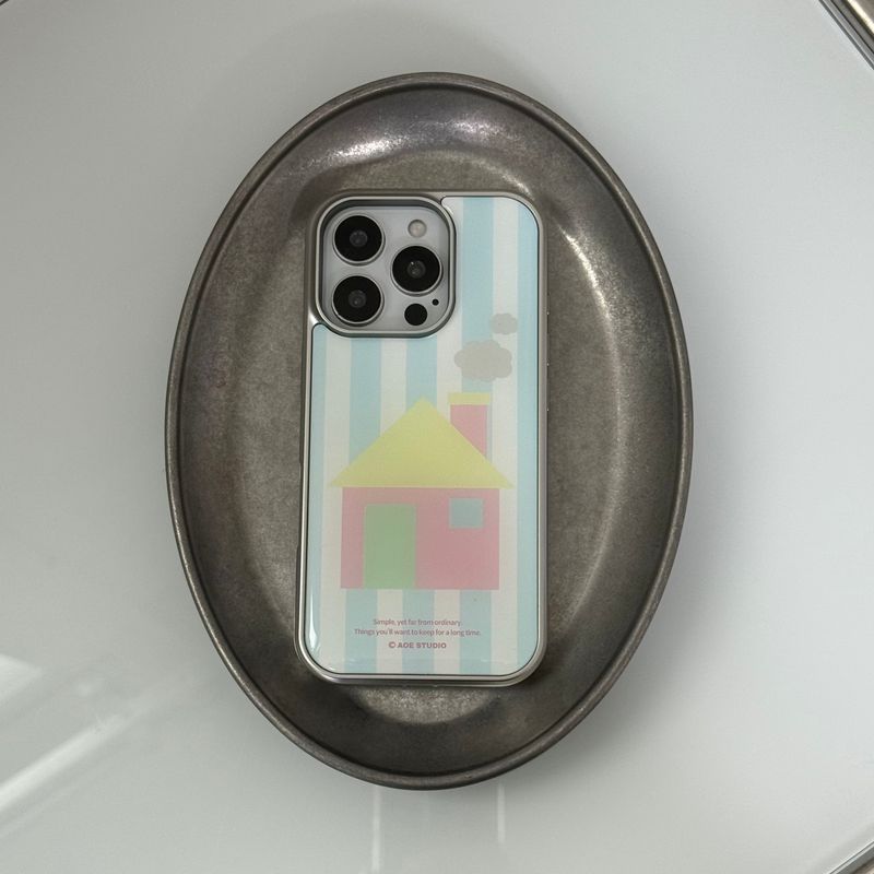 [MADE] silver homebody epoxy bumper case