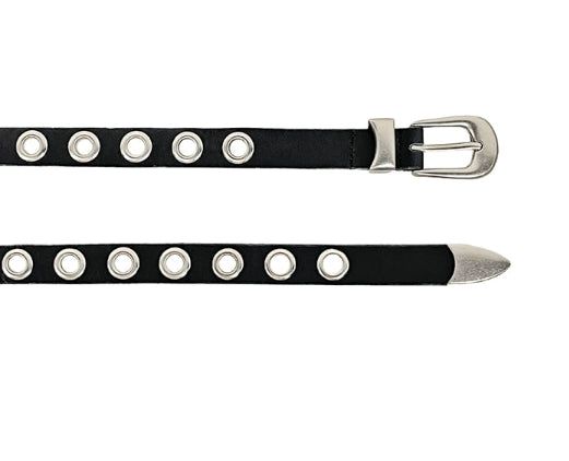Eyelet Western Real Leather Belt