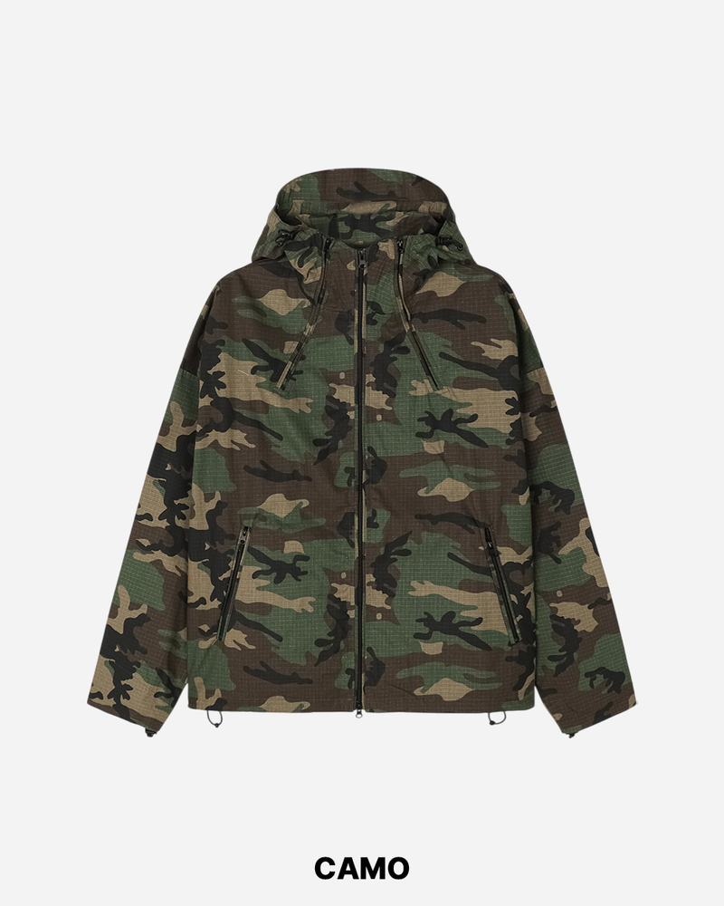 Hide Camo Windbreaker