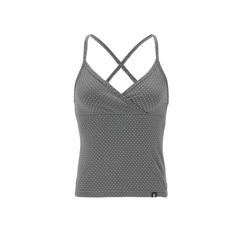 DOT CAMISOLE-GRAY