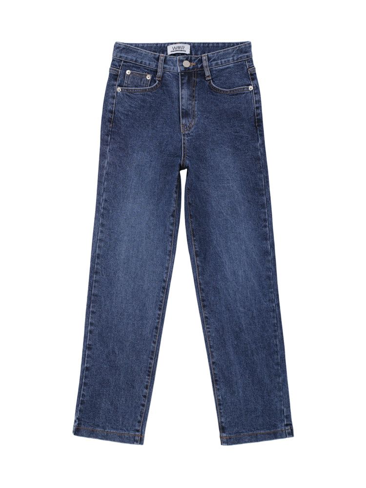 W1004 STRAIGHT DENIM PANTS_DEEP BLUE