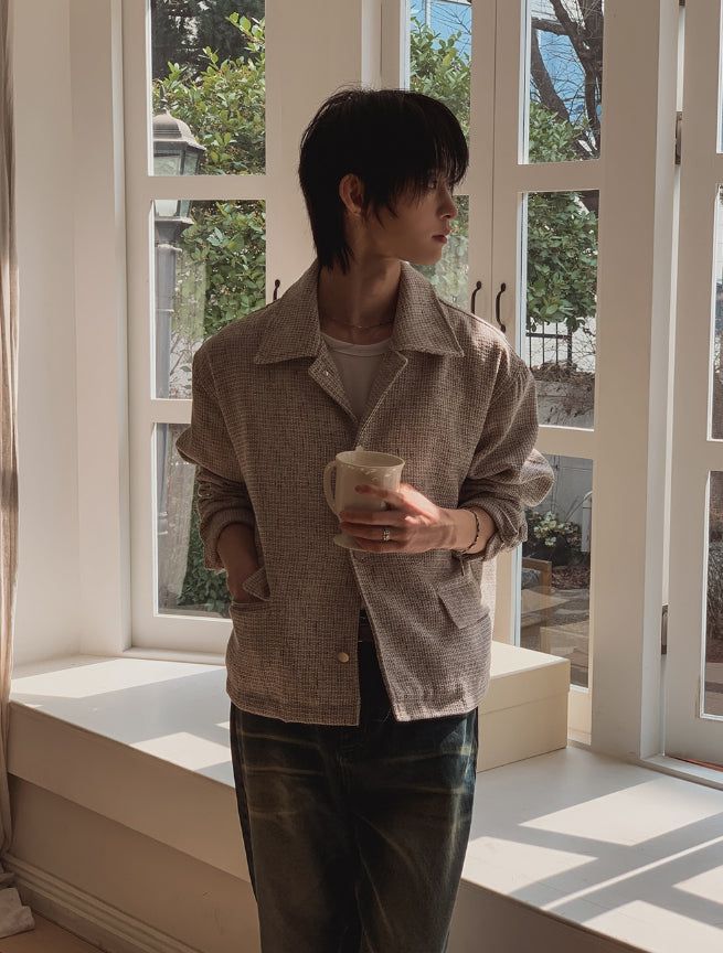 Cosley Tweed Crop Jacket