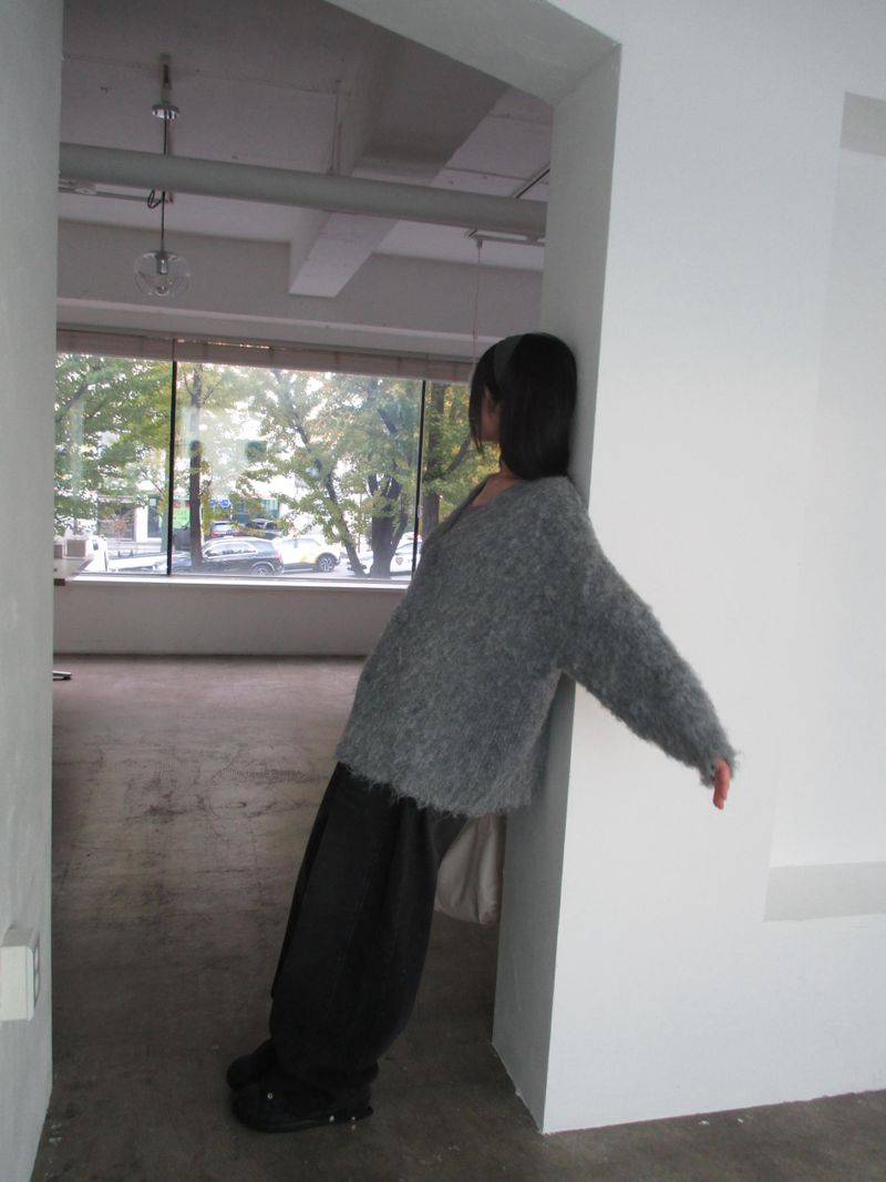 ブラック スタッド パンツ