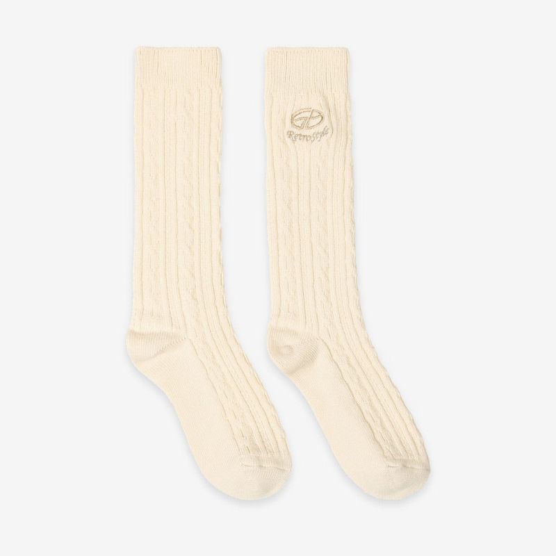 GUBIN(グビン)の「ロゴポイントニットソックス(ファッション小物)」
