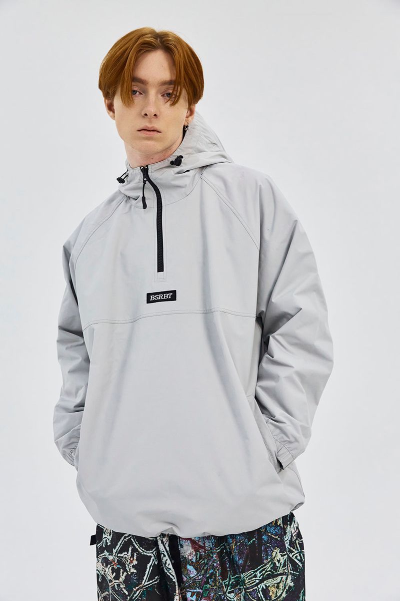 RUN HOODED ANORAK JACKET