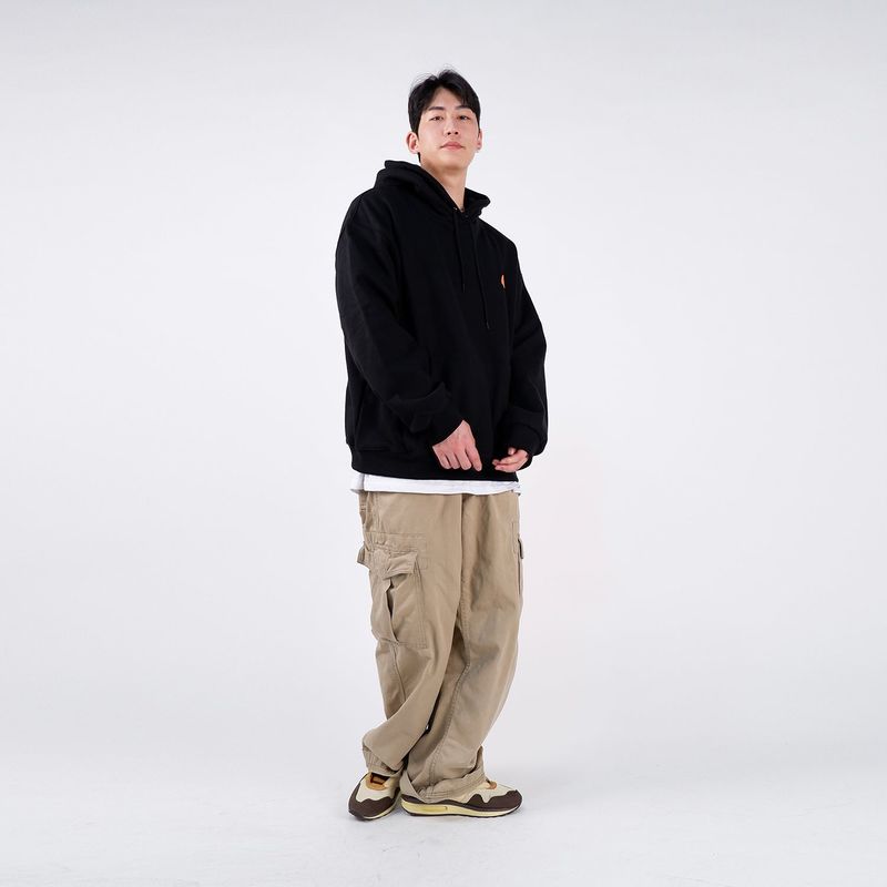 GOOFOFF MAIN LOGO HOODIE - ( Black )