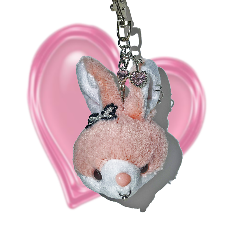 3amgang（スリーエイエムギャング）の「Gangster ribbon rabbit keychain（Toys/Key Holders）」