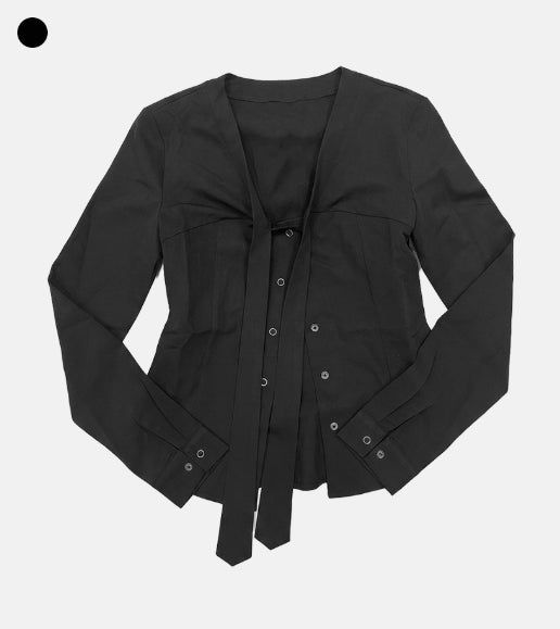 Berl Scarf Blouse