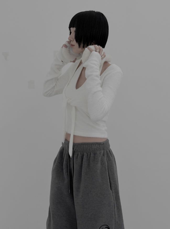 Marsh Fur Knot Warmer Cardigan