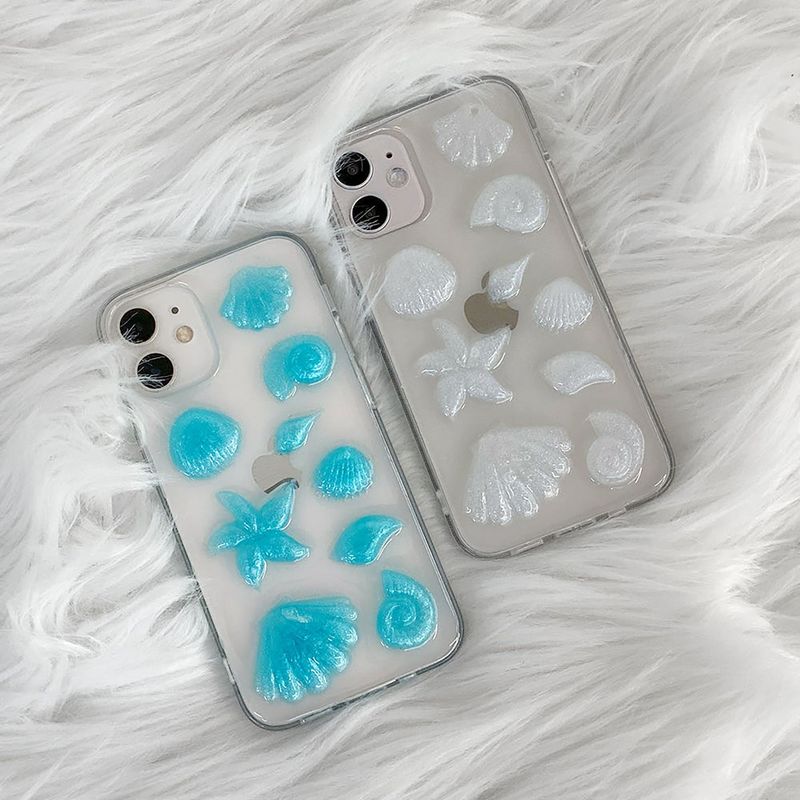[MADE] Shellfish Resin Case (white)