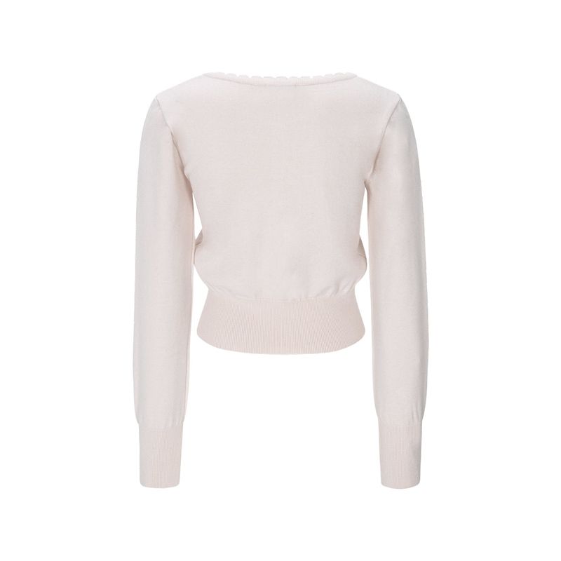 CUPCAKE CARDIGAN-NUDE PUINK
