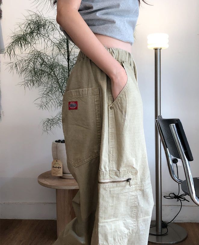 Lake Damage Wide Work Cargo Pants