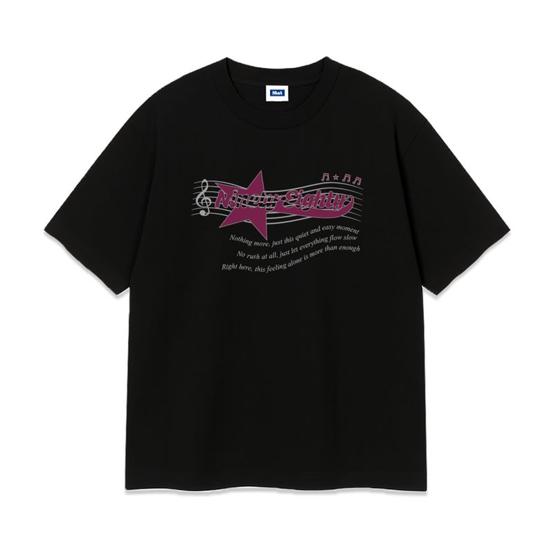 tempo star over fit t-shirt (3color)