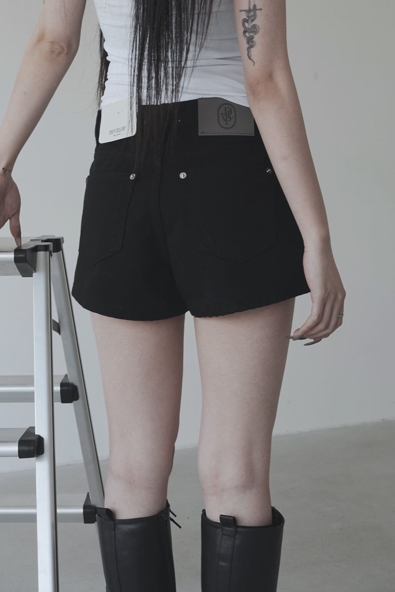 unique studded summer short pants (2color)