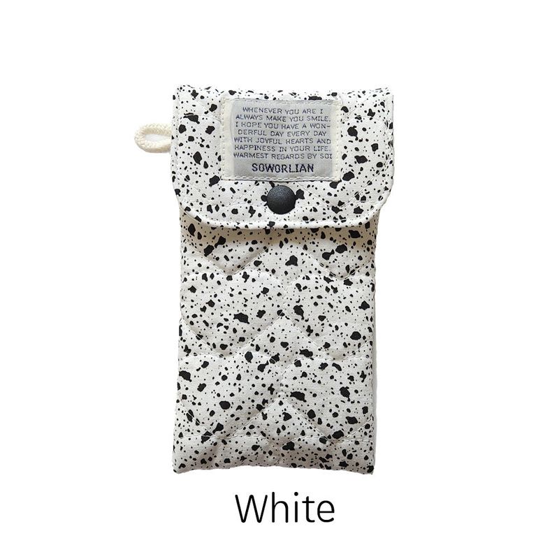 Pencil Pouch_Quilted Heart White