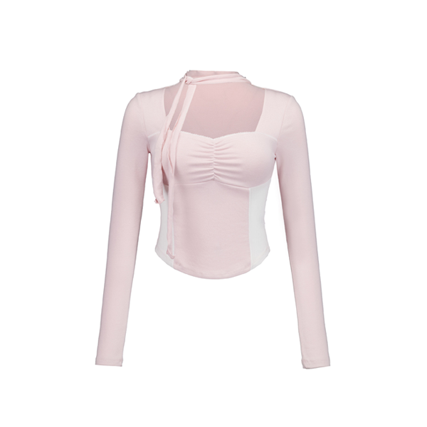 Forusring（フォーラスリング）の「VALENTINE TIE-TOP [PINK]（Tops）」