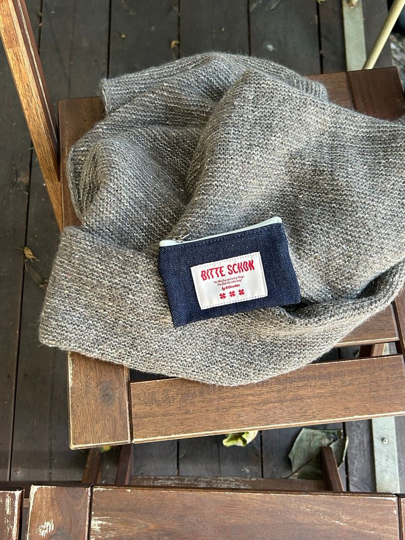 denim pouch