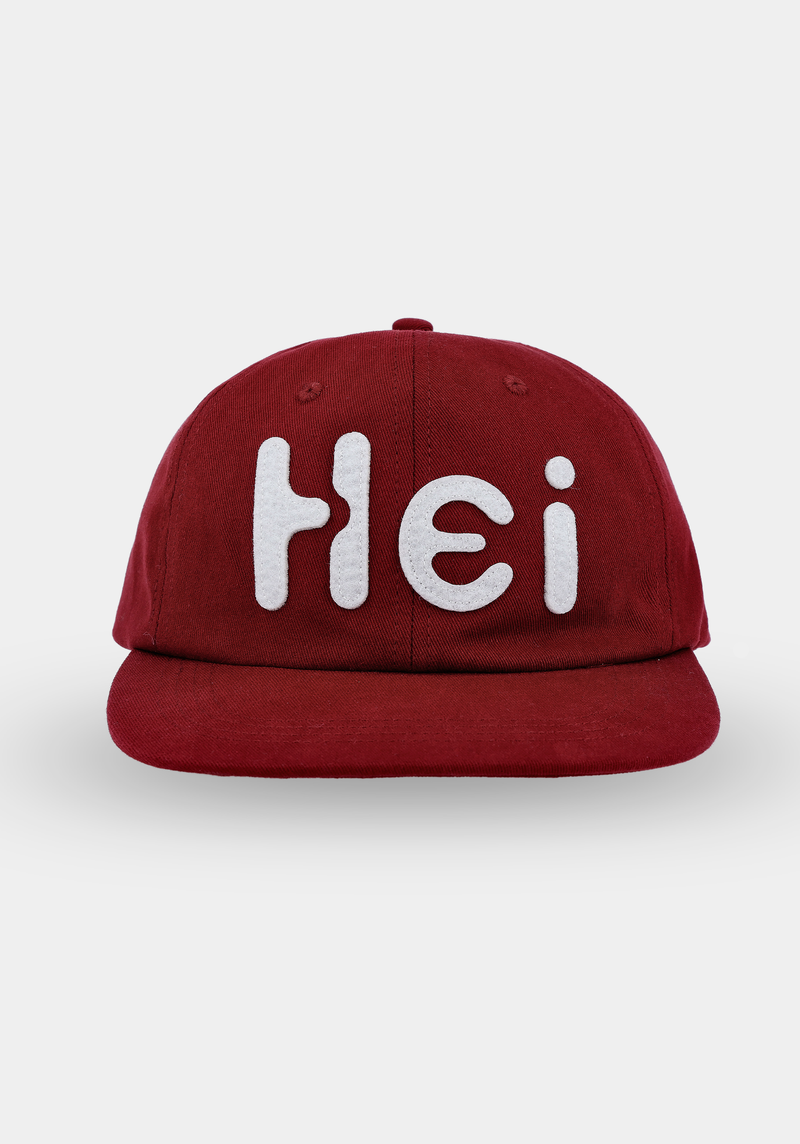 Heisan（ハイサン）の「Heiビッグロゴフェルトキャップ Red（帽子）」