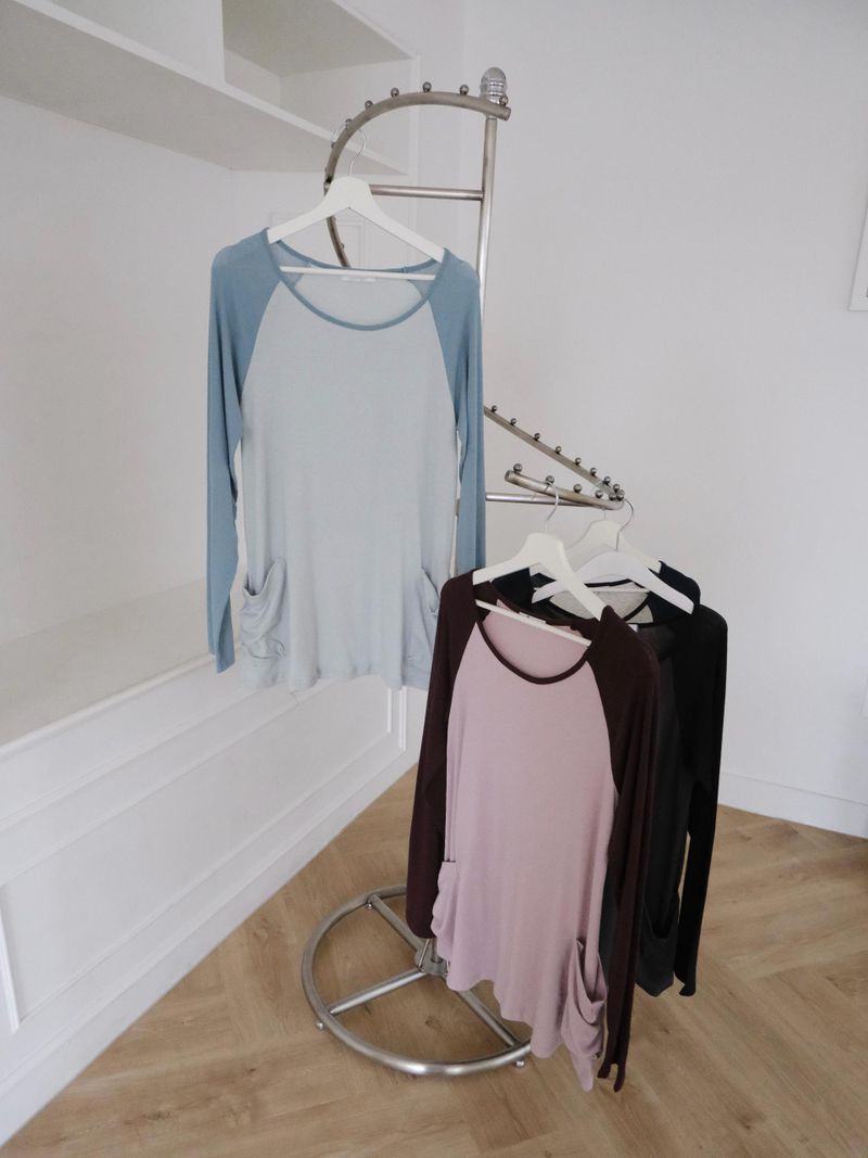 pocket raglan long t